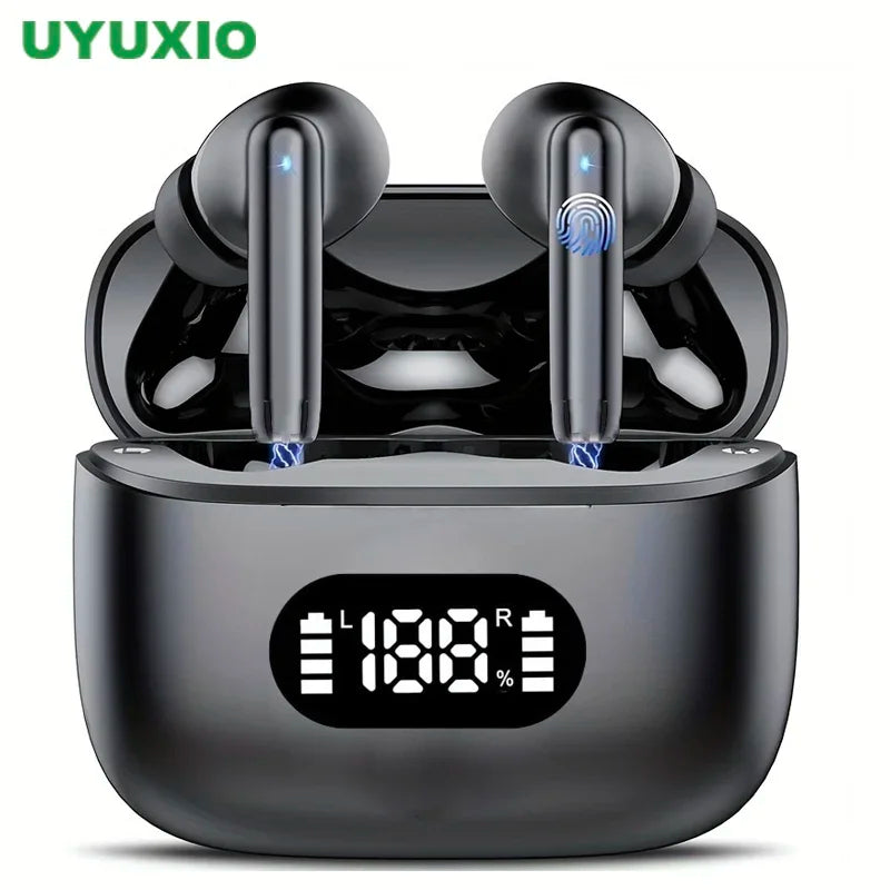 UYUXIO Wireless Earphone 40dB Noise Cancelling Bluetooth 5 3