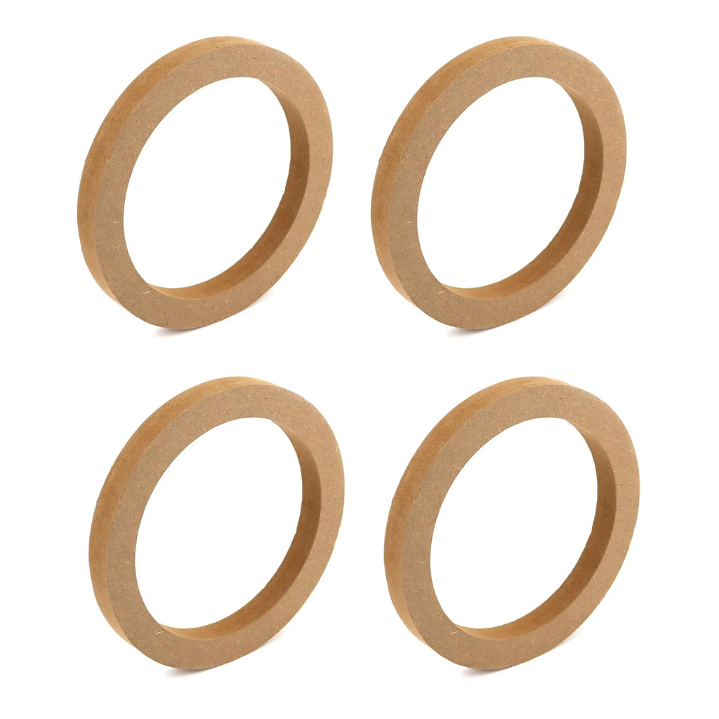 4cs 6 5-inch Universal Wooden Car Speaker Subwoofer Mounting Spacer