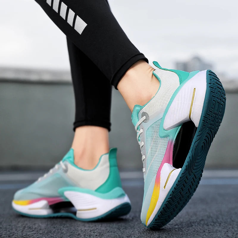 Men's Casual Sneakers Luxury Trainer Shoes Breathable Race Running