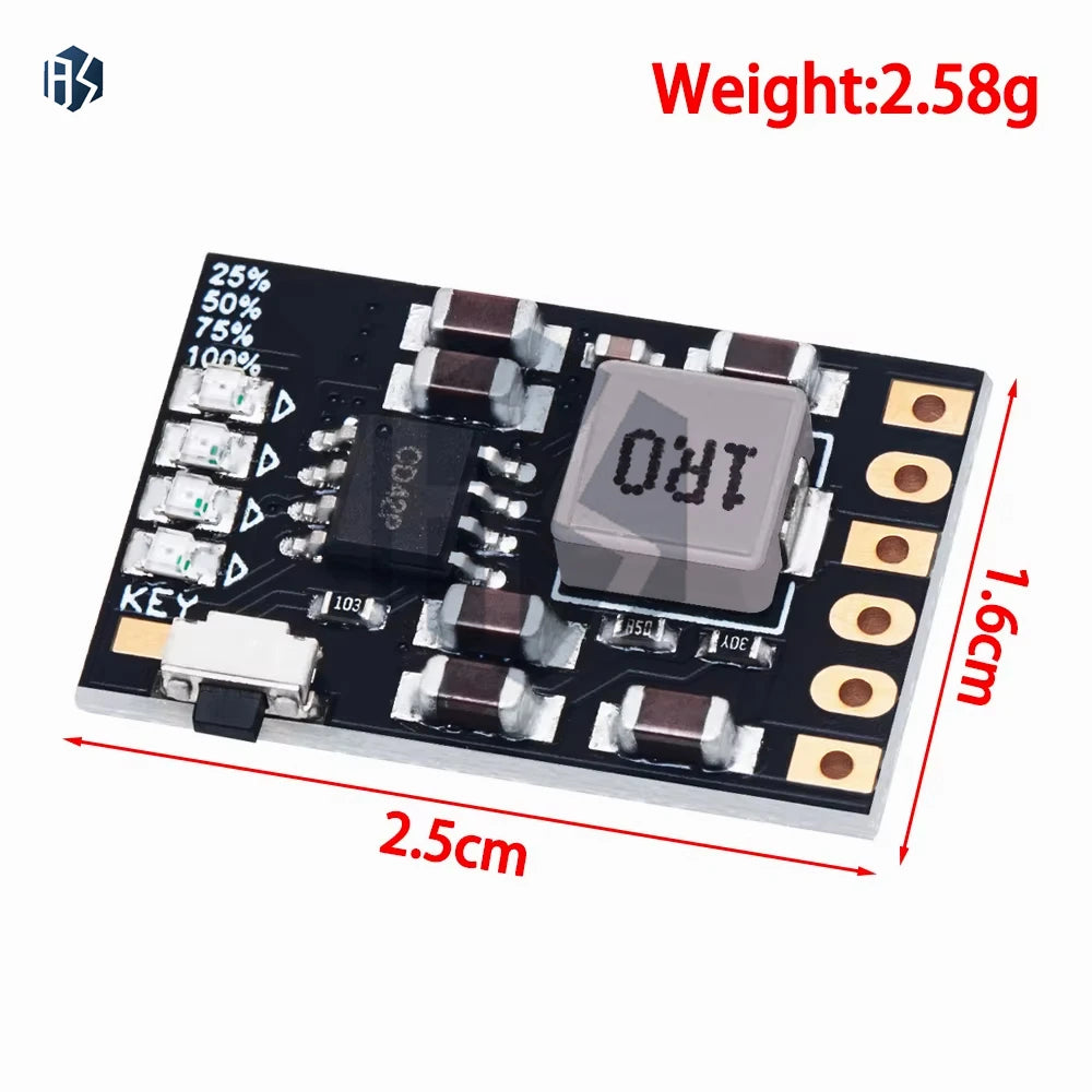 TP5100 charging management power supply module board TP5000 1A 2A compatible with 4.2V 8.4V single and double lithium batteries Zpaxo