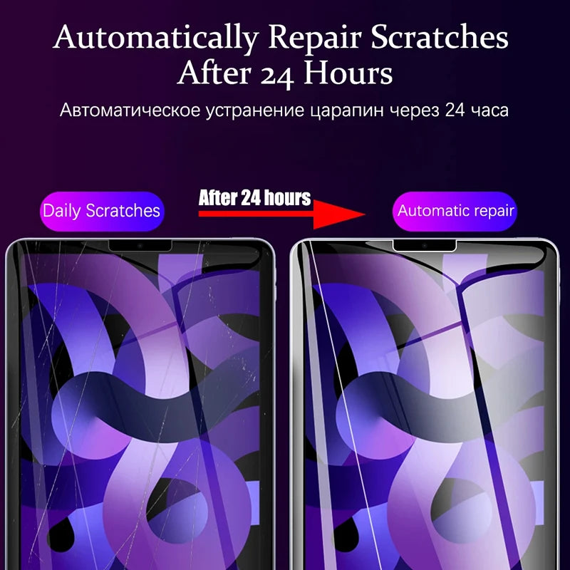 Soft Hydrogel Film For IPad Pro 12.9 2022 2021 2020 2018 2017 2015 Screen Protector For iPad Pro12.9 1th 2th 3th 4th 5th 6th Gen Zpaxo