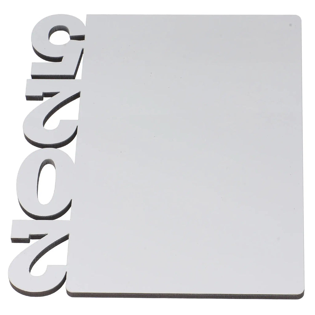Sublimation Blank Desktop Photo Frame 2025 Graduation DIY Paintable