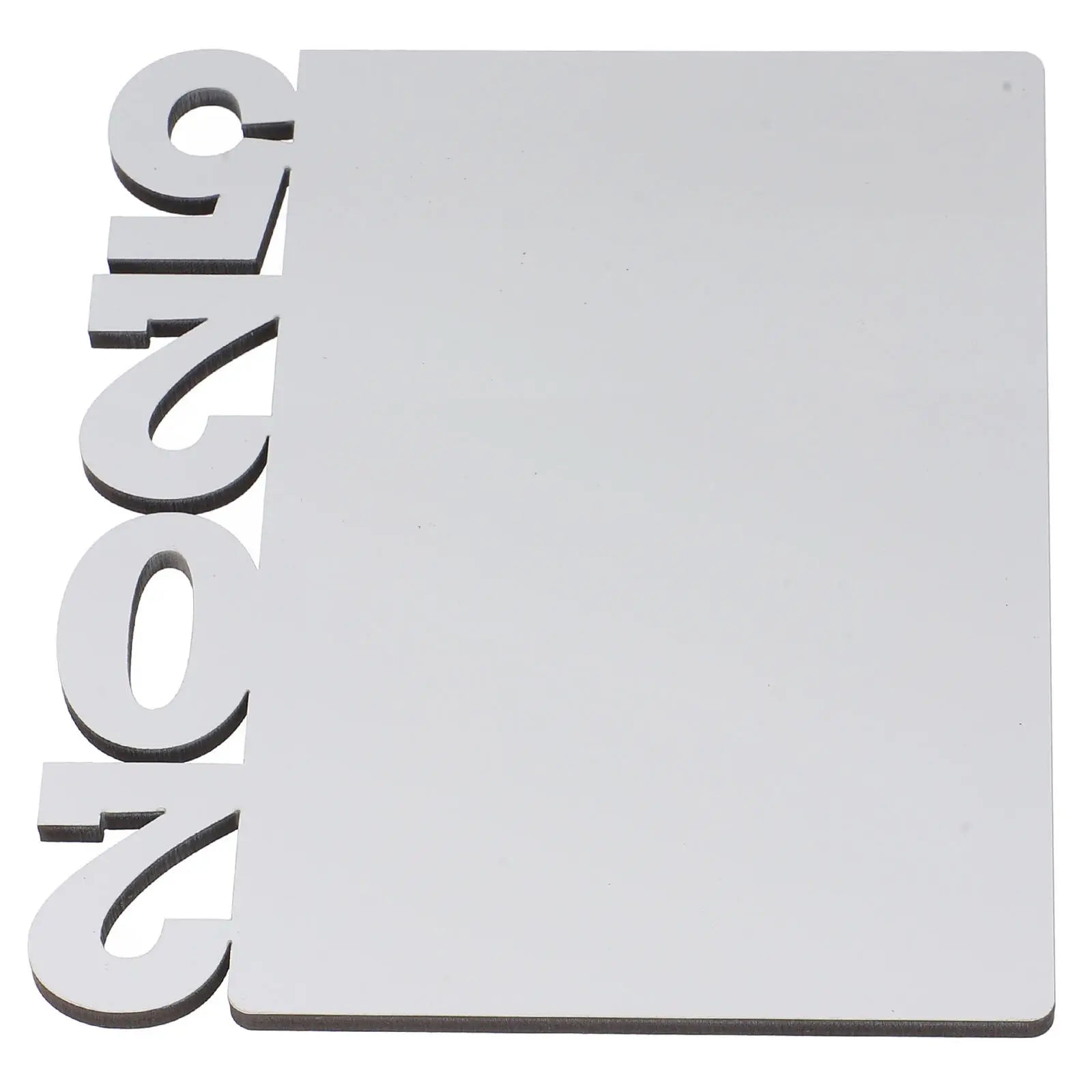 Sublimation Blank Desktop Photo Frame 2025 Graduation DIY Paintable