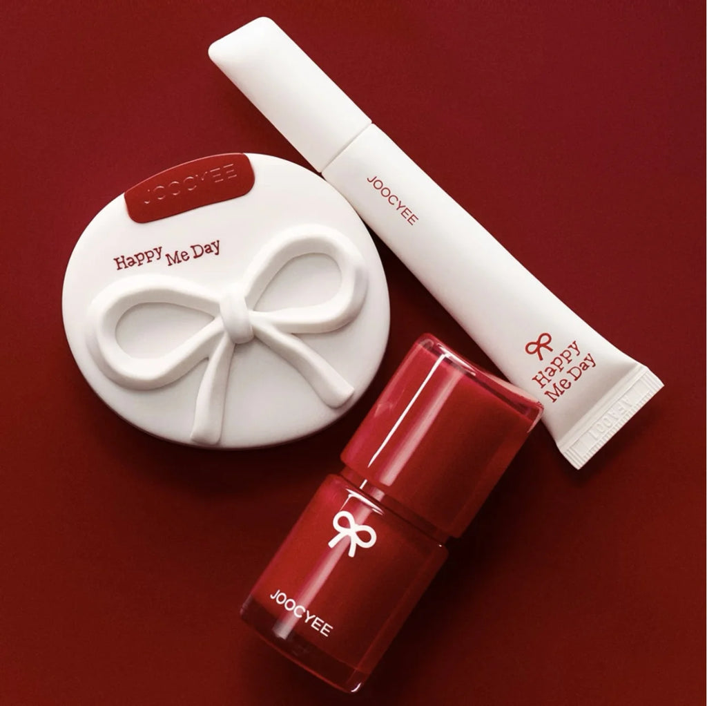 Joocyee Happy Me Day Makeup Collection Eyeshadow Lipstick Blush Cream Zpaxo
