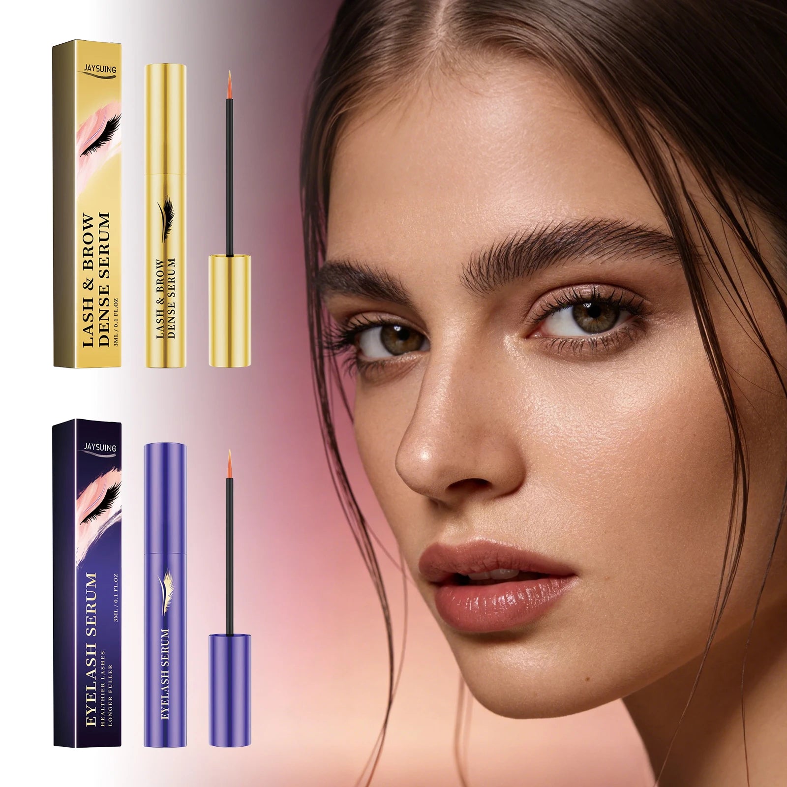 Jaysuing Eyelash & Eyebrow Growth Serum – Lengthen & Thicken Lash & Brow Serum Zpaxo