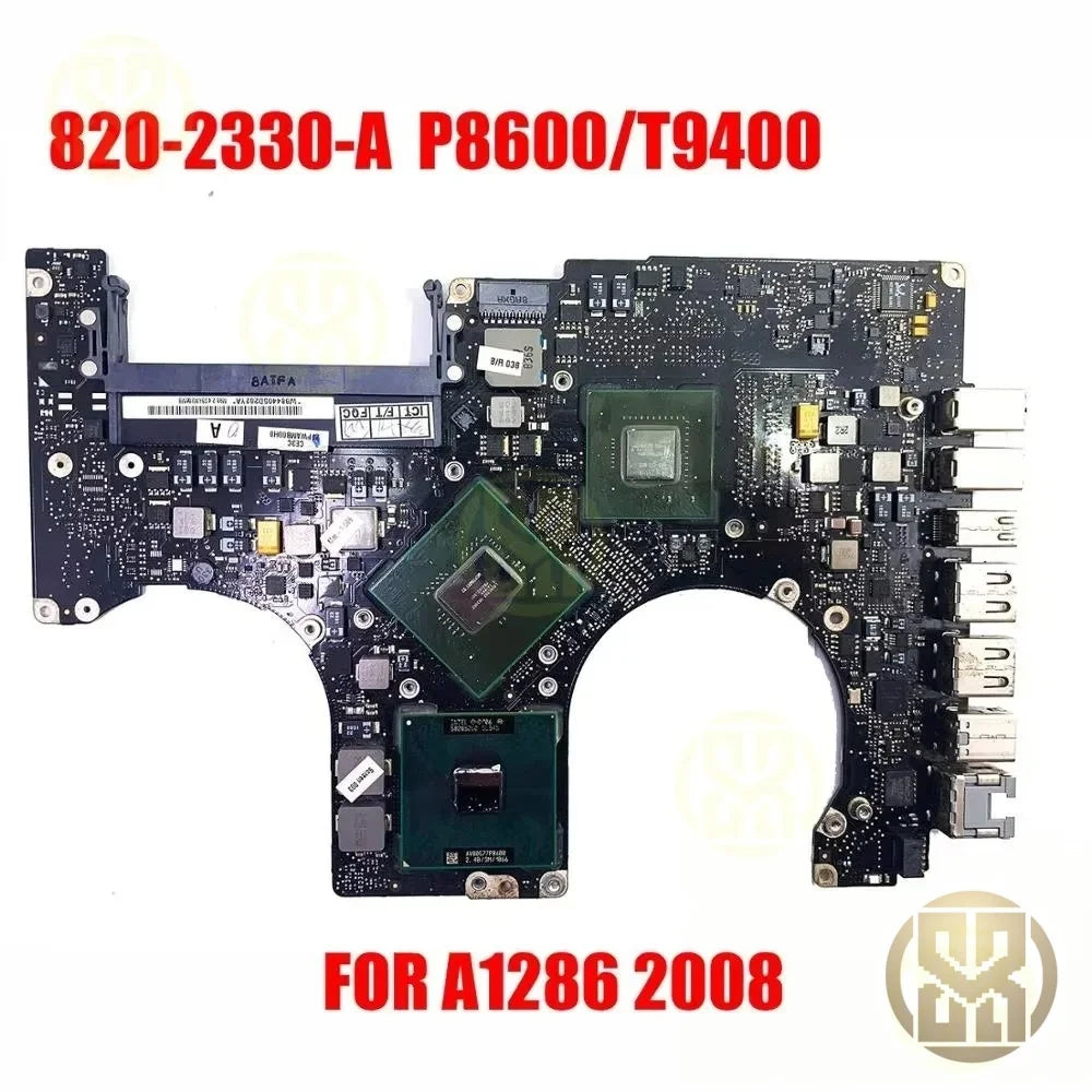 P8600 T9400 2008 Year A1286 Logic Board Apple Macbook Motherboard