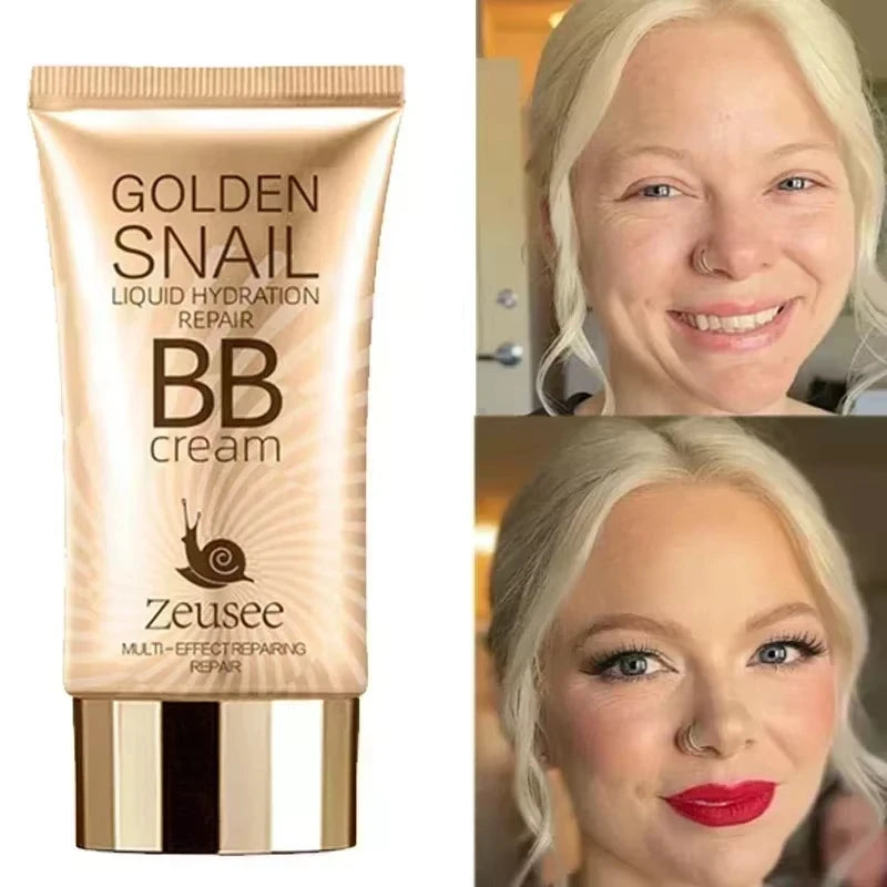 BB Cream Liquid Foundation Full Coverage Makeup Base Natural Zpaxo