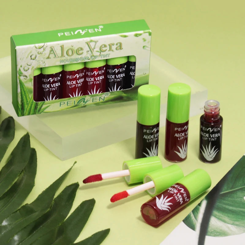 6-pack Moisturizing Lip Gloss Easy Apply Waterproof Rendering Natural