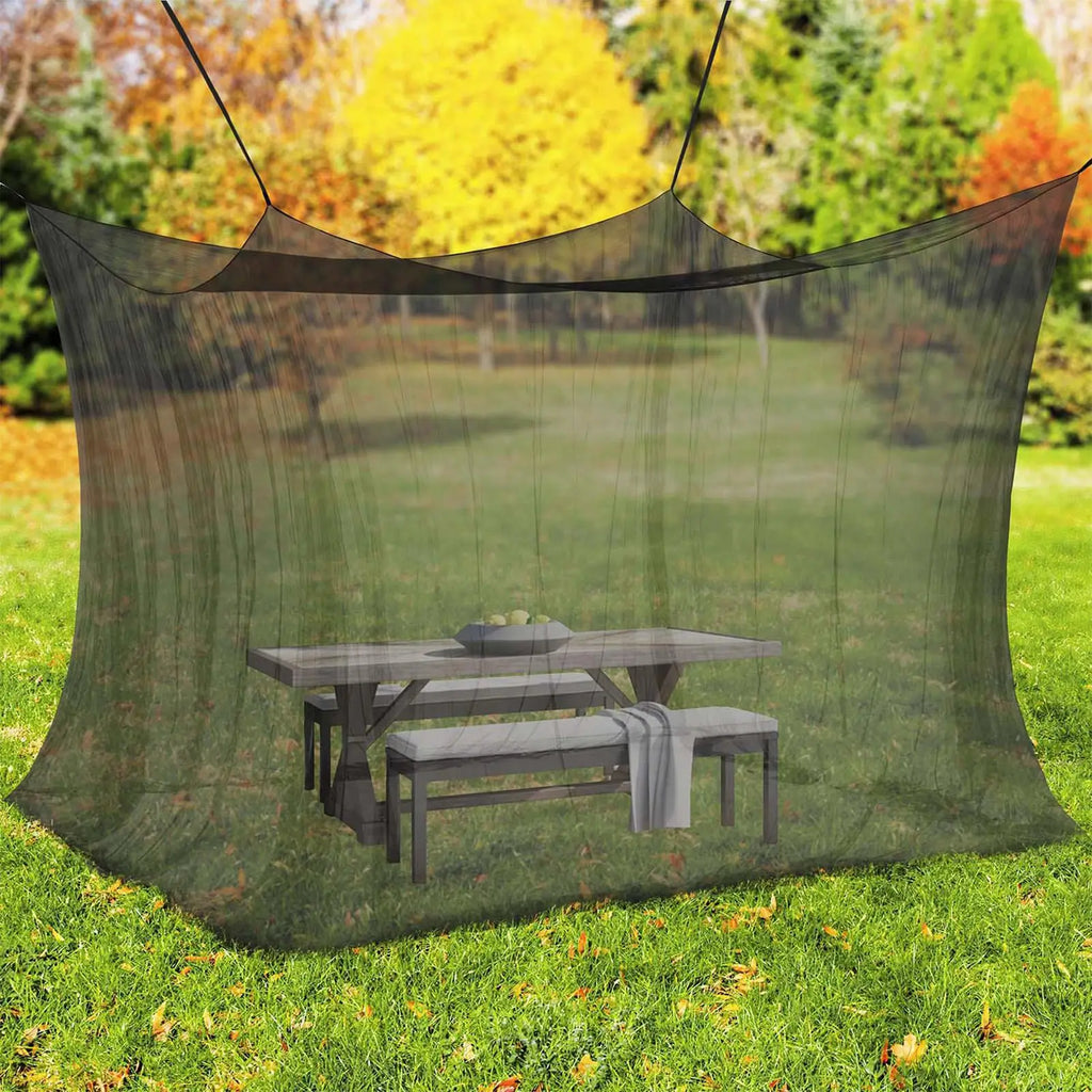Outdoor Camping Mosquito Fly Net 300x300x250cm Mesh Canopy Insect Bug