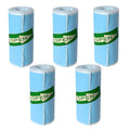 5 Rolls Colorful White Mini Printer Self-Adhesive Paper, 57mm Adhesive Thermal Printing Paper, Office Label Paper Printing Paper Zpaxo blue self-adhesive