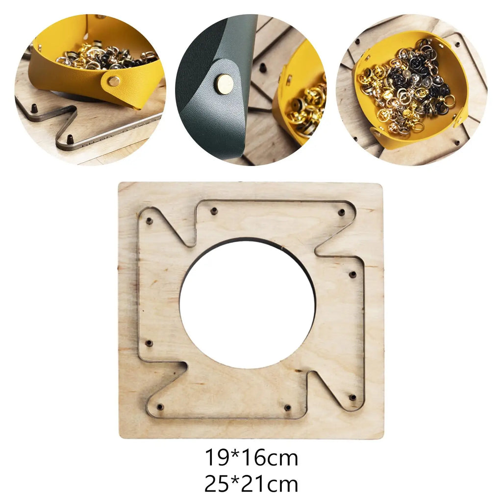 Leather Cut Mould Cutting Stencil Handmade Moldel Catchall Tailor Zpaxo