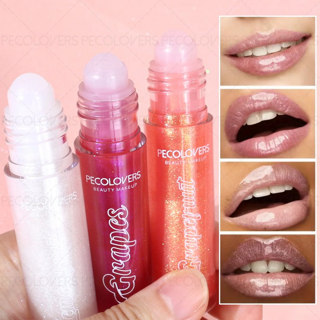 Lip Gloss Fine Shimmer Finish Smooth Long-lasting Waterproof Oil