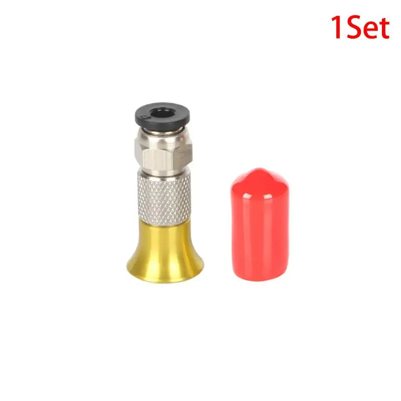 ▶1/4PCS 3D Printer Filament Dryer Box Accessories PC4-M6 Pneumatic Straight Connector 4*2.5mm PTFE Tube M6 Feed Fitting Coupler Zpaxo 1Set
