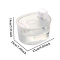 Cat Fountain Rechargeable Waterer Sensor Water Cats Drinking Tabletop