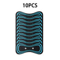 10PCS Portable Mini Electric Neck Back Massager Cervical Massage Patch Stimulator Massage Patch Replacement Patch Zpaxo 10PCS