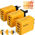 4 Ports USB C PD Charger Quick Charge 3 0 Phone Chargers Fast