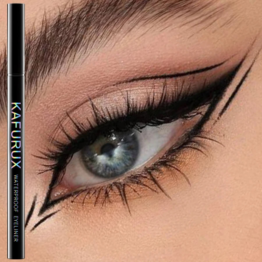 Black Quick-dry Eyeliner Pencil Eye Makeup Long Lasting Smooth Matte
