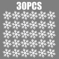 Christmas Decoration Foam Snowflake Ornament Tree Hanging Holiday
