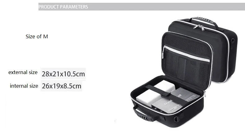 Hard Case Soft Protect Foam Insert Digital EVA Shockproof Outdoor Zpaxo M