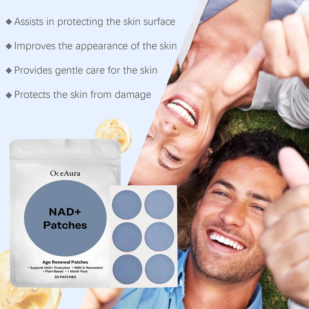 OceAura Nourishing Body Care Patches – Anti-Aging, 30 ct Body Care Patches Zpaxo