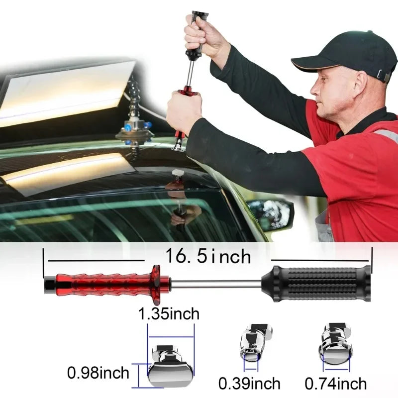 WOYO PDR100 Slide Hammer Dent Puller Kit – Paintless Dent Repair