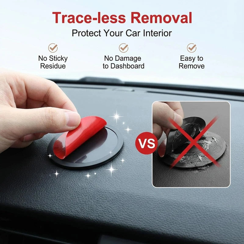 Durable Phone Stand Bracket Stickers Universal Mobile Phone Sticker Car Suction Cup Adhesive Sticker for Dashboard Mount Base Zpaxo