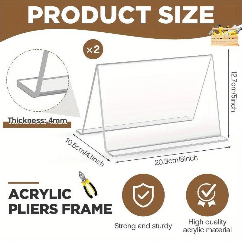 Acrylic Pliers Holder Jewelry Tools Storage Rack