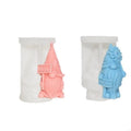 Santa Elastomer Molds DIY Render Christmas Decoration Crafting