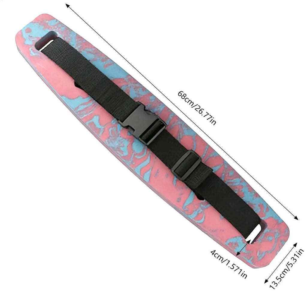 Density EVA Adjustable Swim Belt Waist Buoyancy Trainer Flotation Aid