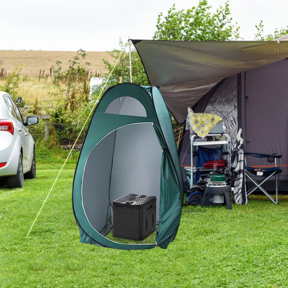 Portable Camping Toilet Seat Reusable Foldable Car Light Weight