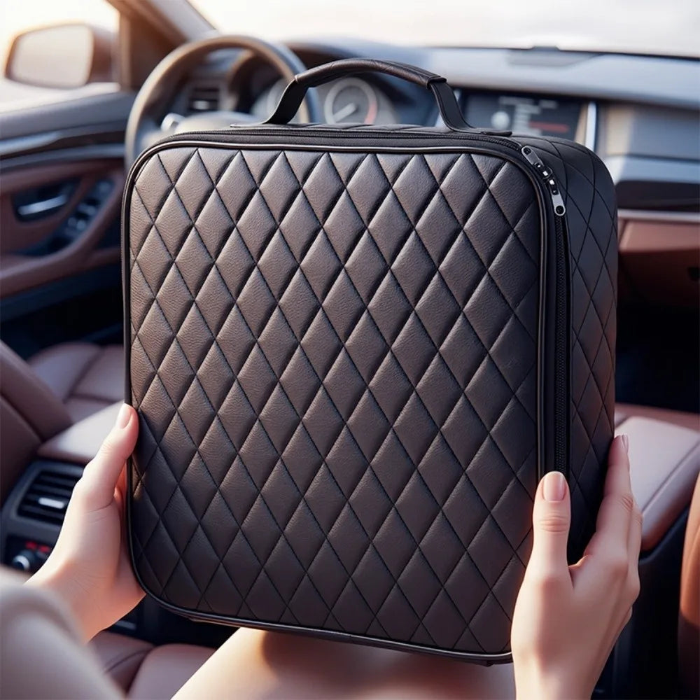 Waterproof Electric Vehicle Charging Units Bag Shockproof Flame-retardant Car Charger Plugs Storage Carry Bag Round/Square Zpaxo