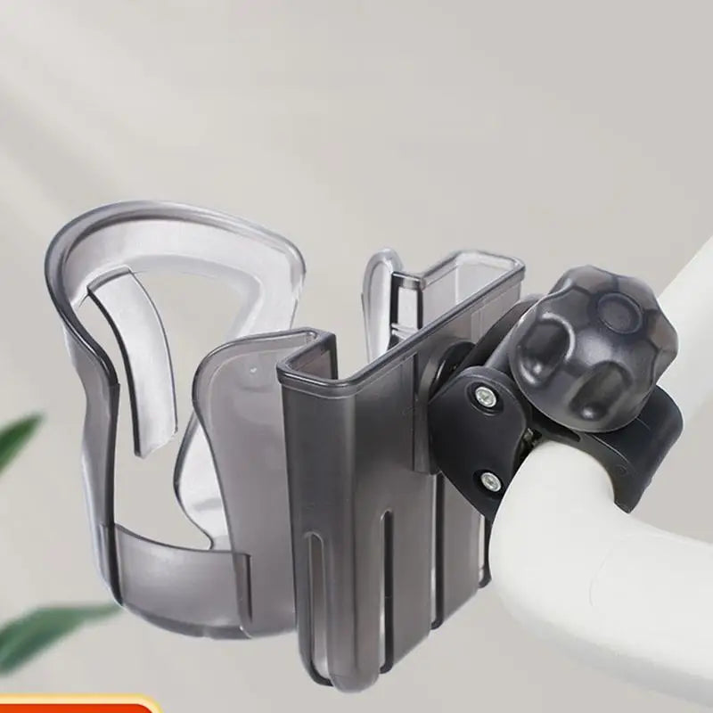 Cup Holder For Walker Drink Holder Scooter Water Bottle Cage 360 Rotatable 2-in-1 Storage Organizer Non-Slip For Wheelchair Zpaxo