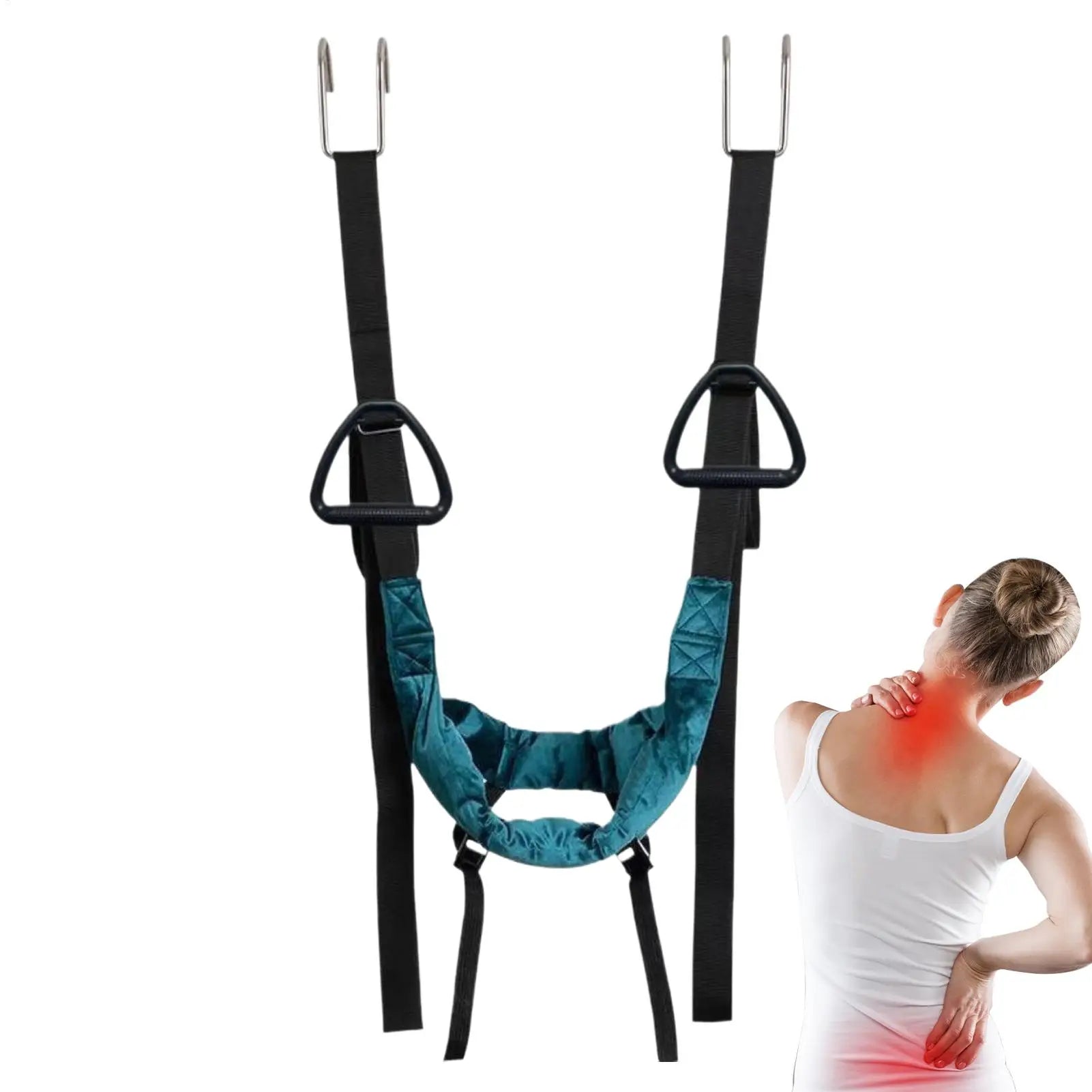 Neck Traction Device Portable Adjustable Stable Tool Soft Cervical
