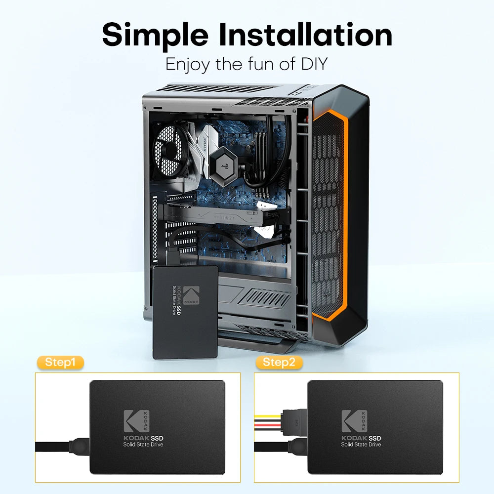 Kodak Origial X120Pro SSD 1TB 512GB 256GB Internal Sata3 Solid State Zpaxo