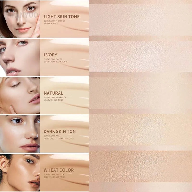 Matte Foundation Cream Stick Boosted Skin Tint Silky Texture