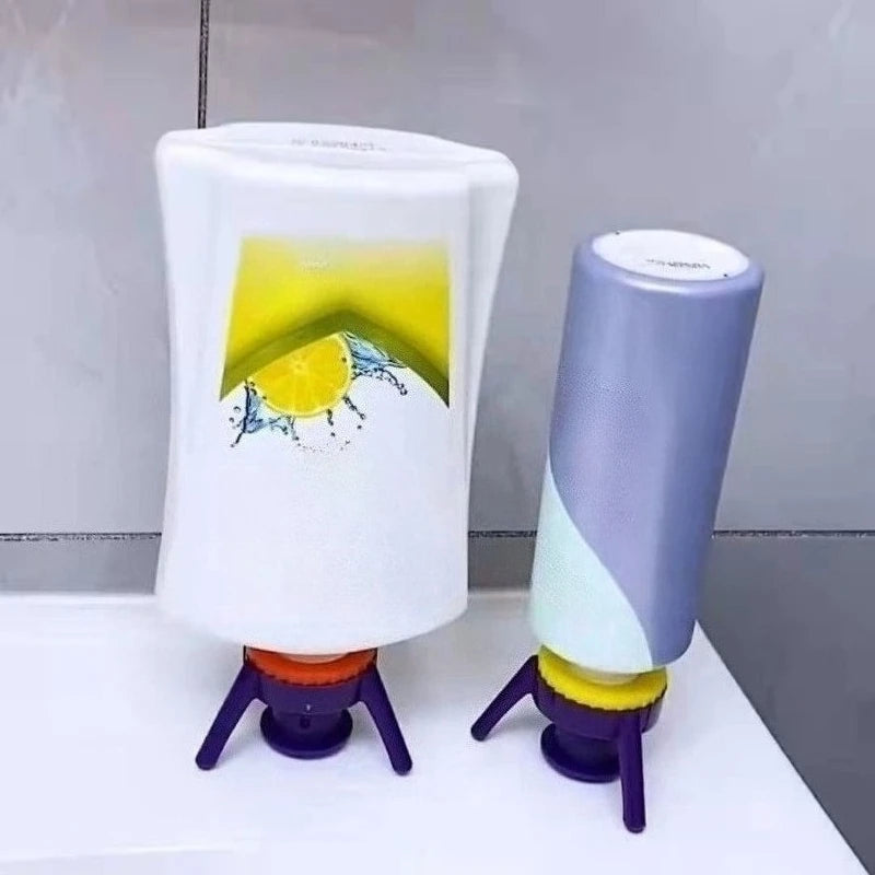 Bottle Emptying Practical Evacuation Cap Down Dispenser Shampoo