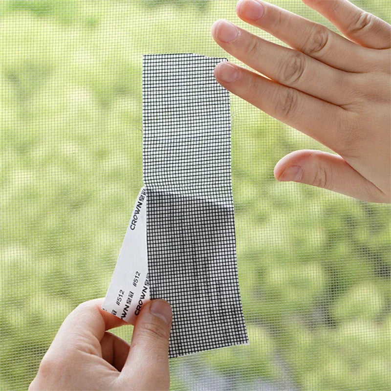 2M Window Screen Tape Anti-Mosquito Screen Repair Subsidy Self-Adhesive Door Curtain Mosquito Net Hole Patch Repair Tapes Zpaxo