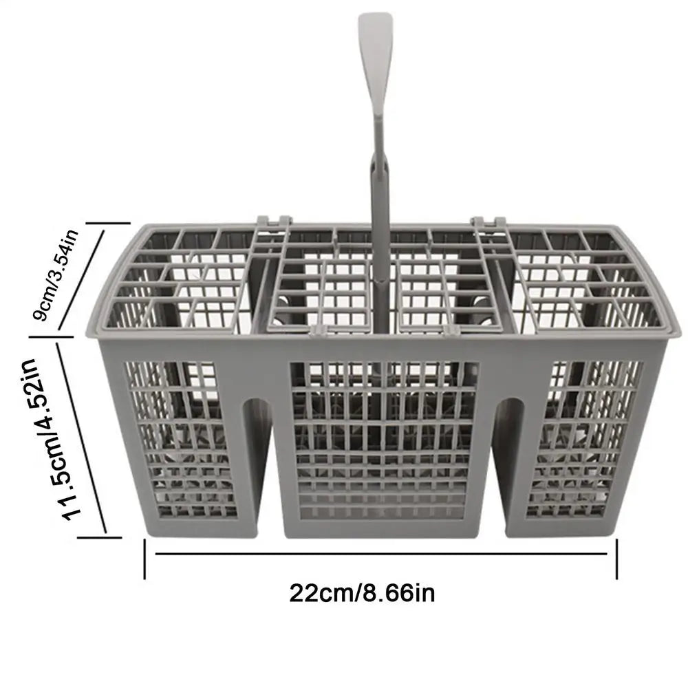 Dishwasher Silverware Basket Holder Non-stick Rack Parts Organizer