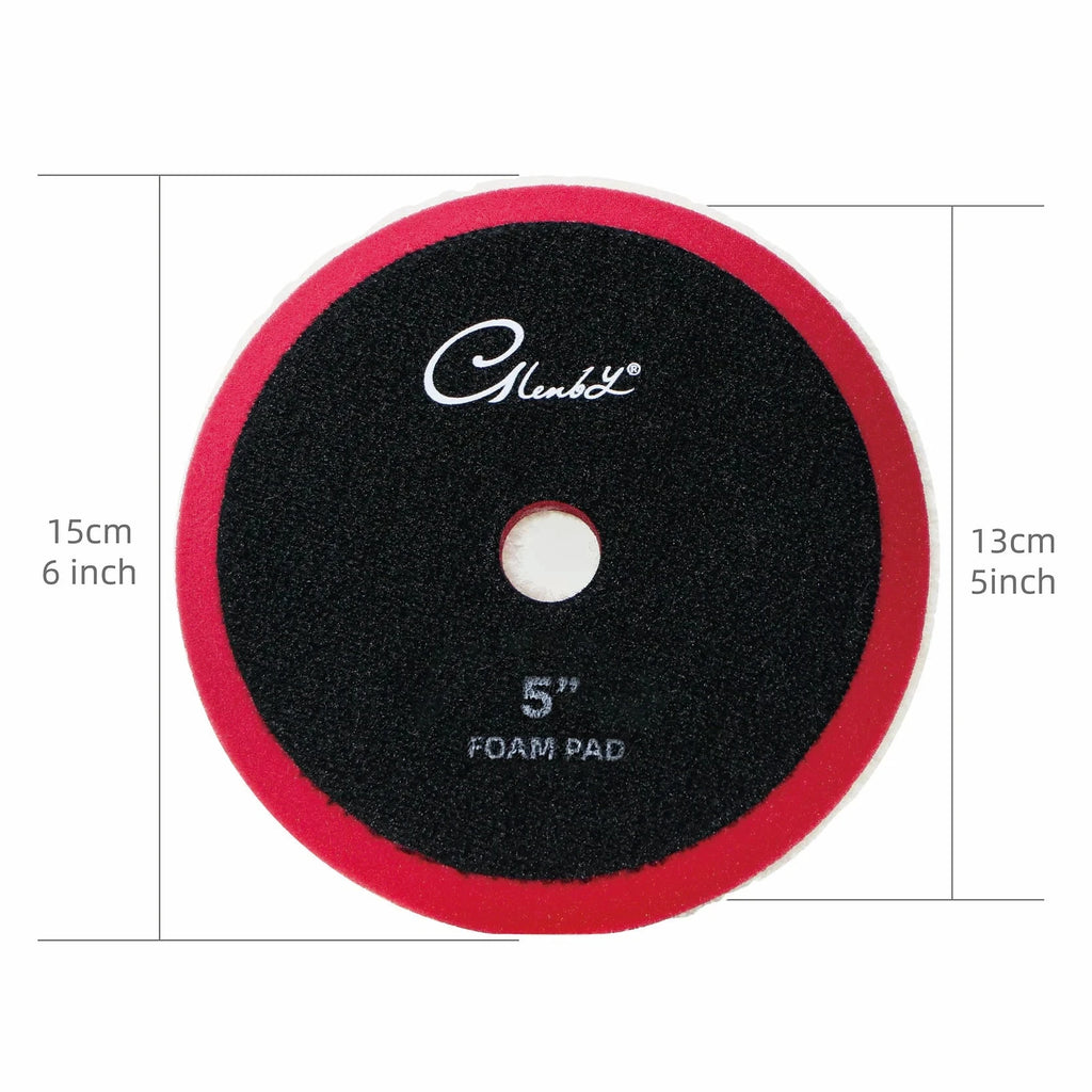 Buffing Polishing Pads Flat Foam Sponge Waxing Pad Tool Car Polisher