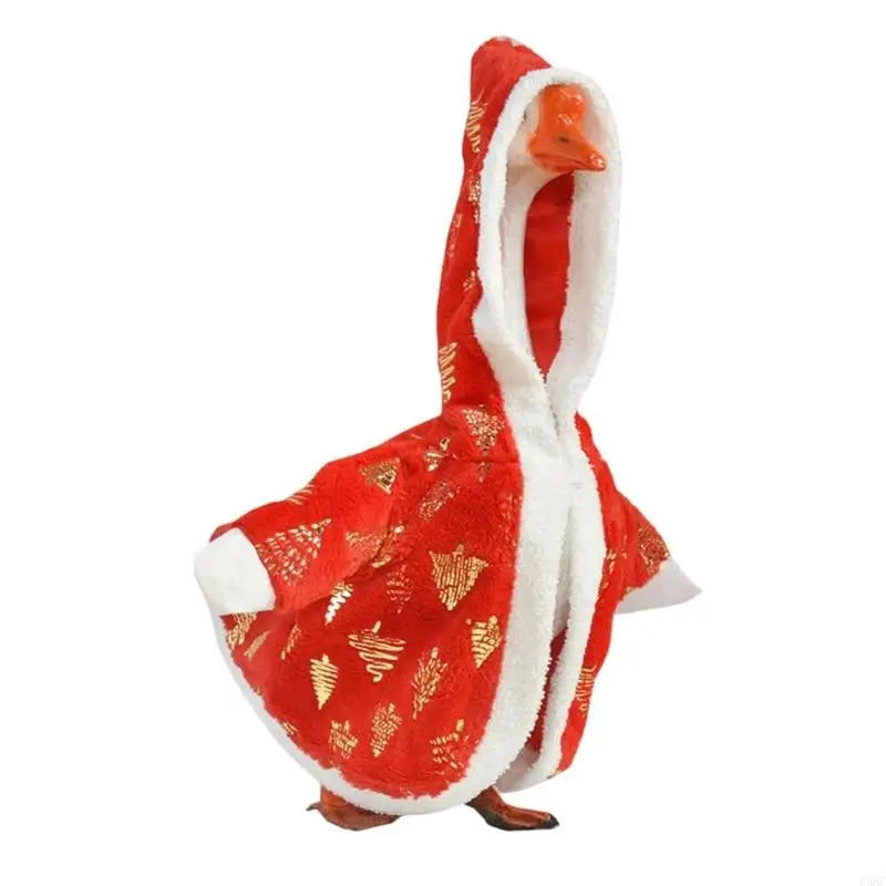 Durable Cotton Geese Attire Holiday Party Decors Festive Design