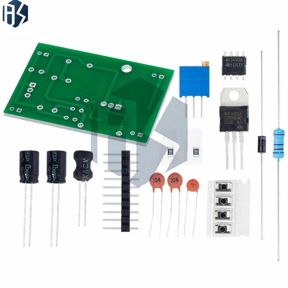 0-30V 0-3A Adjustable DC Switching Power Supply, DIY Soldering Voltage Regulator Board Kit Zpaxo