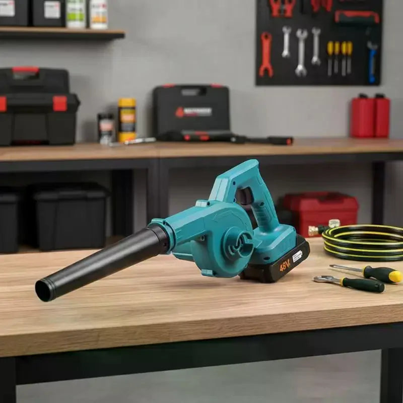 Cordless 2-in-1 Air Blower & Vacuum | Car, Garden & Computer Cordless Blower Vacuum Zpaxo