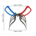 3 Claw Fish Gripper Non-slip Metal Lip Fishing Pliers Multifunctional