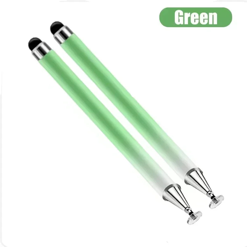 Stylus Pen Touch Screens 2-in-1 Tablet Pencil Ipad Iphone Tablets Zpaxo 2pcs GREEN
