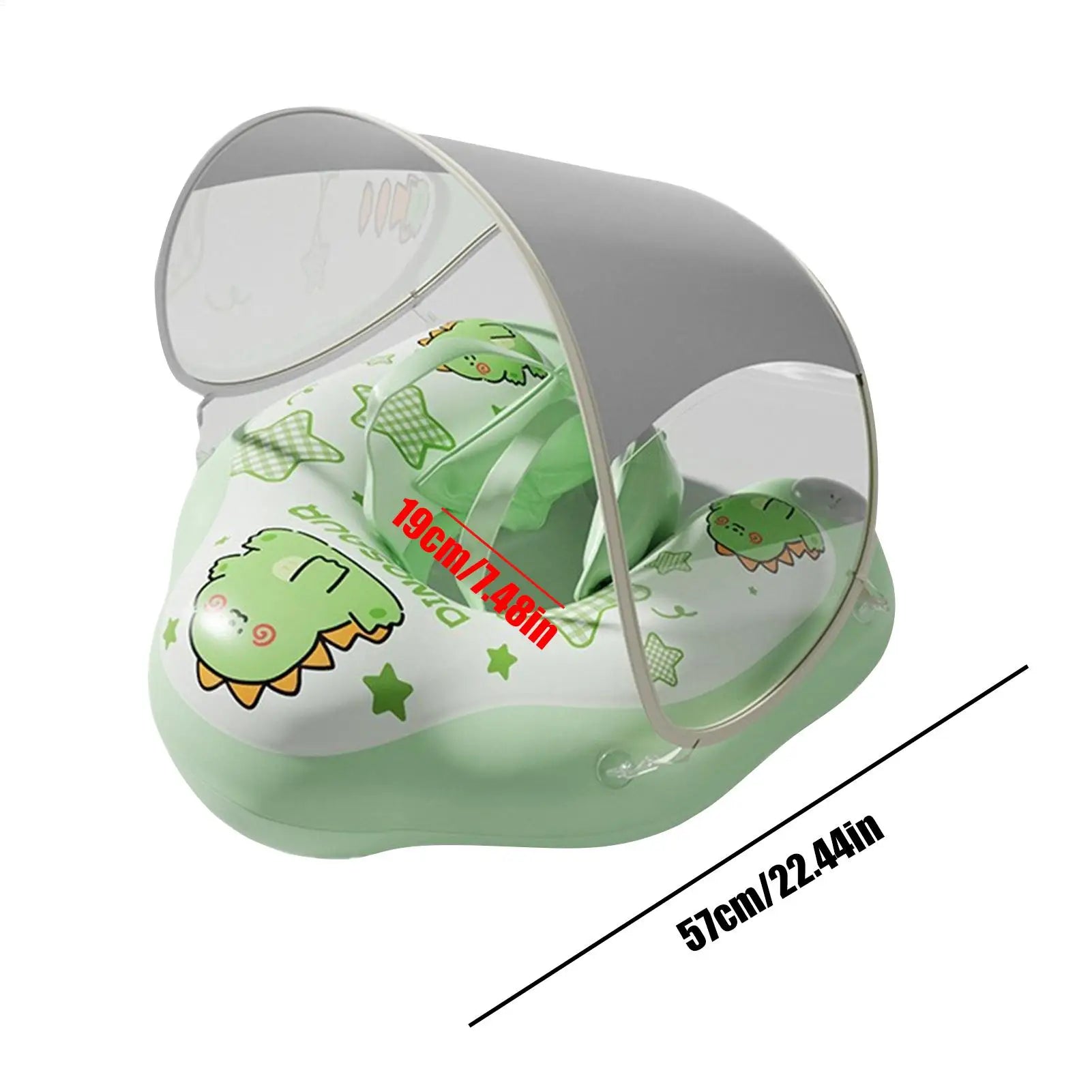 Water Floats Kids Inflatable Removable Comfortable Child Swim Float Zpaxo