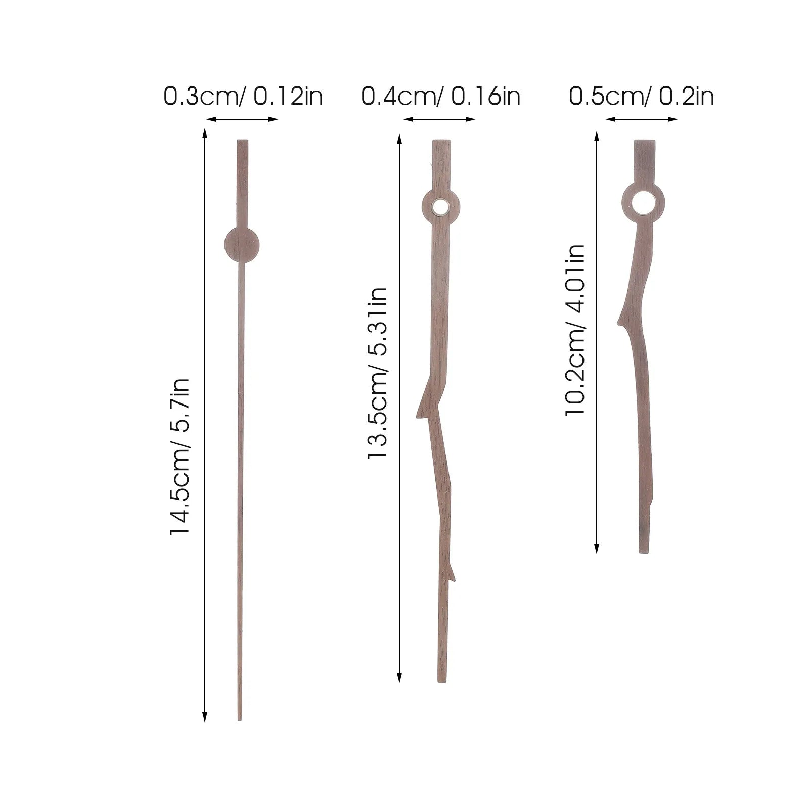 5 Sets Clock Arms Hand Hardware Making Supplies Hands DIY Repair