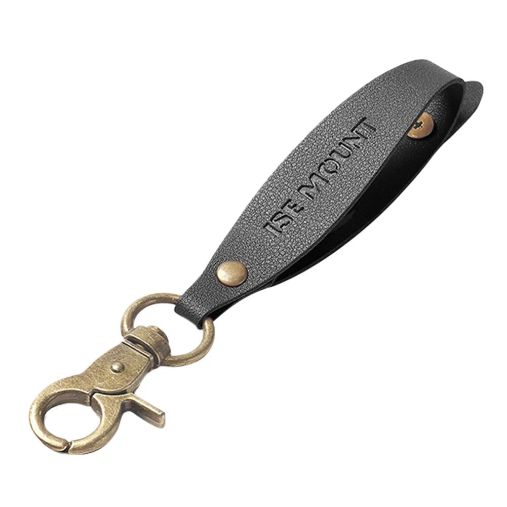 PU Leather Glove Storage Latch Clip Adjustable Mountaineering Buckle