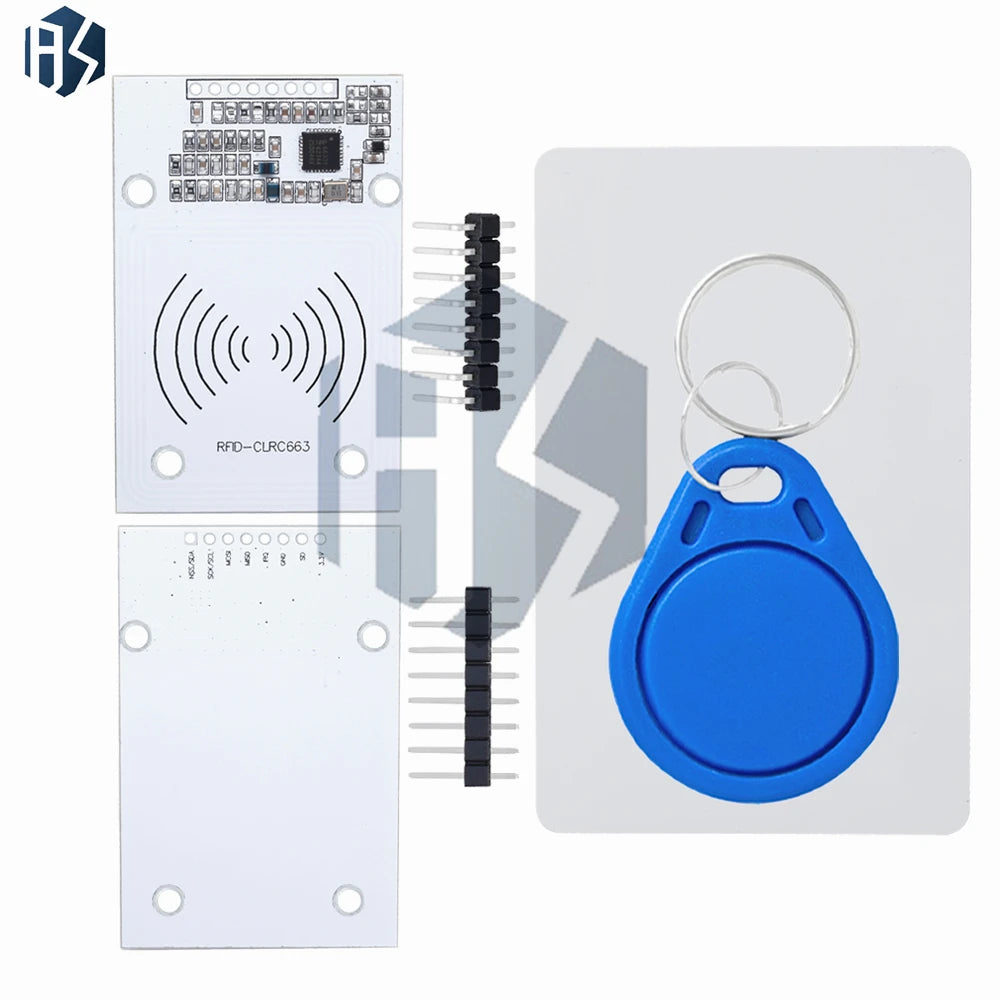 RC663 CLRC663 NFC RFID Reader Writer Module, Full Protocol IC Card Induction Board for Arduino Zpaxo