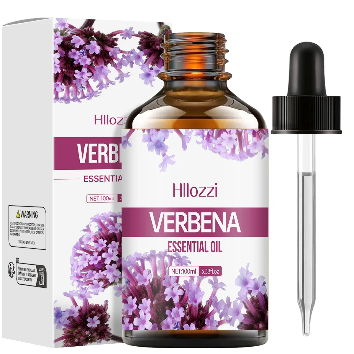 VERBENA ESSENTIAL OIL Perfume essential oils plant essential oils aromatherapy soap humidifier pure essential oils moisturizing Zpaxo 100ML VERBENA Other Flower