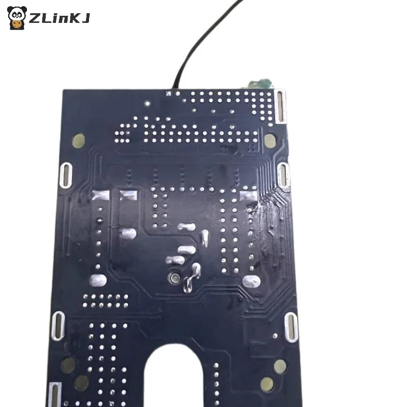 6MOS 21V 18650 Side Lights Protection Board Temperature Control Angle Zpaxo